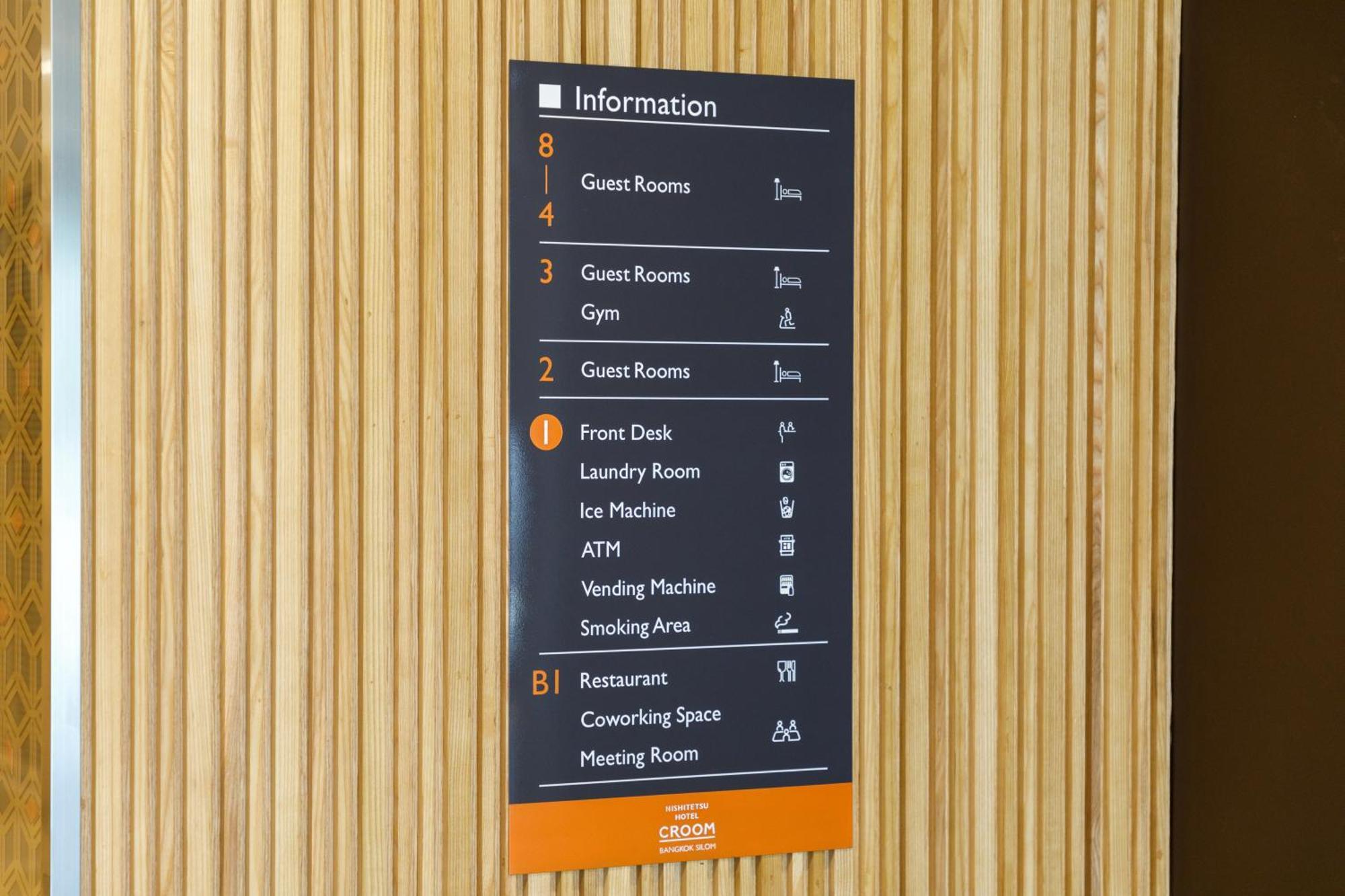 Nishitetsu Hotel Croom Bangkok Silom 外观 照片
